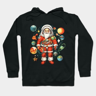 Vintage Space Cadet Santa Hoodie